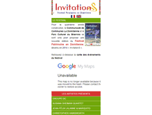 Tablet Screenshot of festival-invitations.ladomitienne.com